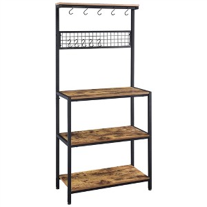 Yaheetech Kitchen Bakers Rack With 4 Storage Shelves - 1 of 4