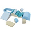 8 Pieces Climb Crawl Activity Play Set For Toddler Indoor Foam Shape Climbing Toys Gym Equipment For Boys Girls - 3 of 4