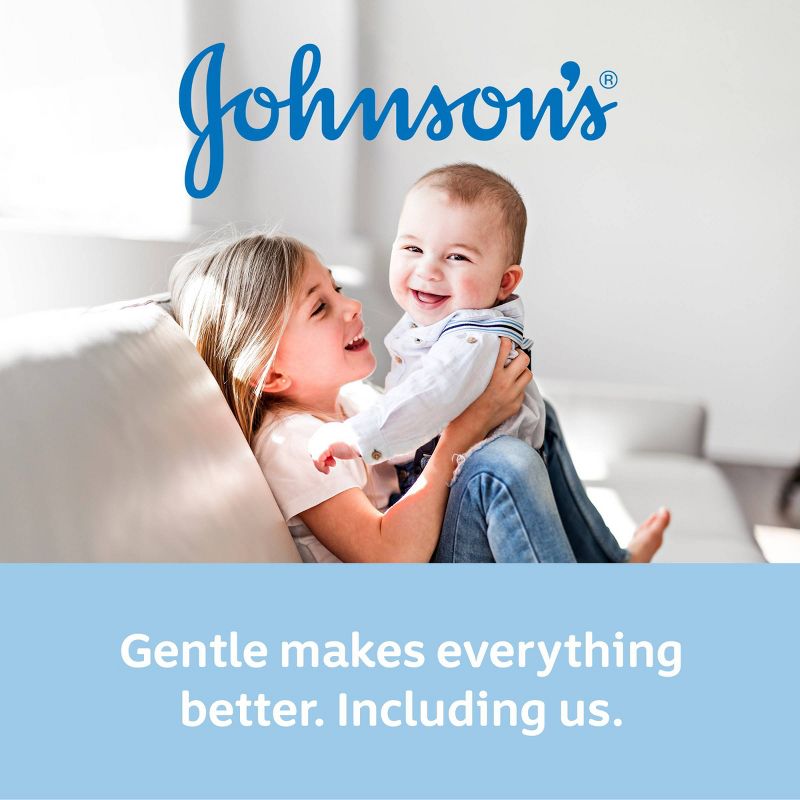 Johnson&#39;s First Touch Baby Gift Set Includes Baby Bath Wash &#38; Shampoo, Body Lotion, &#38; Diaper Rash Cream - 3ct, 5 of 8