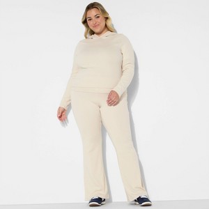 Women's Slim Fit Long Sleeve Hoodie - Wild Fable™ - 1 of 3