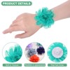 Unique Bargains Mesh Fabric Full Chiffon Flowers for DIY 12 Pcs - 2 of 4