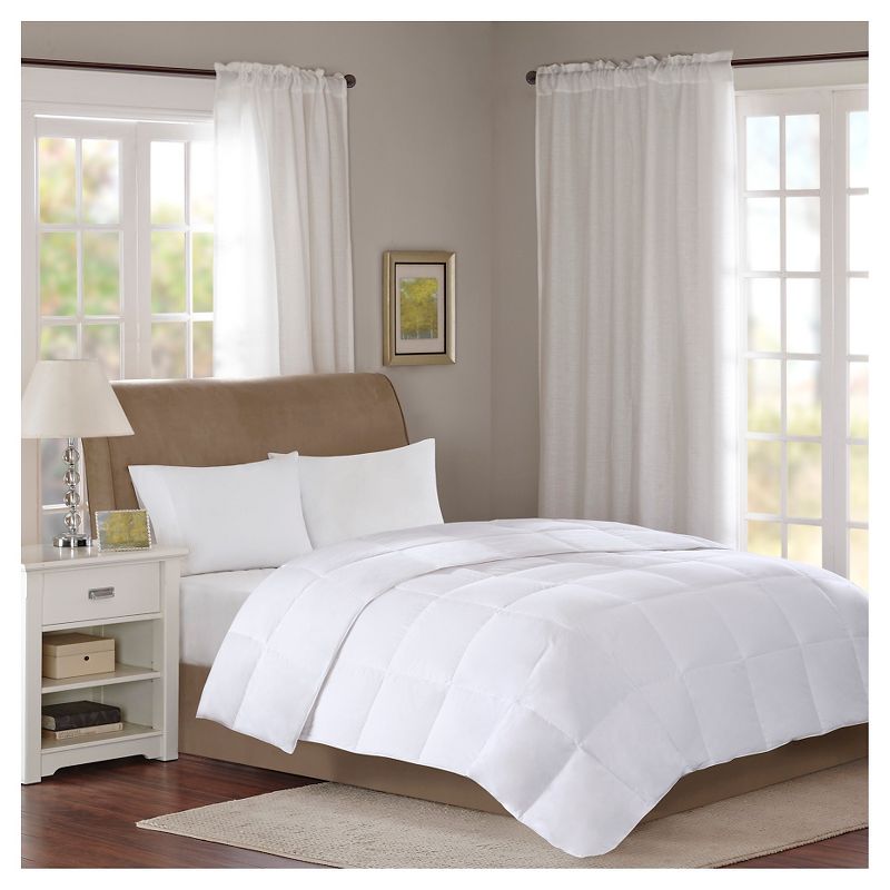 Cotton Sateen Down 300 Thread Count Comforter - Level 1 with 3M&#174; Stain Release, 1 of 4