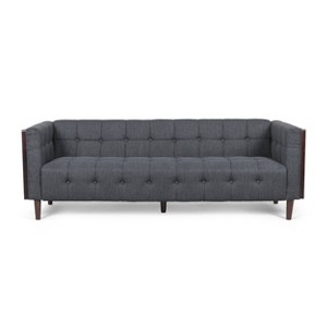 Mclarnan Contemporary Tufted 3 Seater Sofa - Christopher Knight Home - 1 of 4