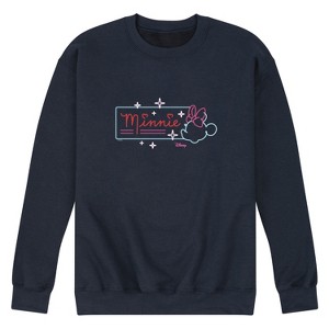 Men's - Disney - Minnie Mouse Graphic Fleece Sweatshirt - 1 of 4