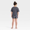 Girls' 2pc Halloween Short Sleeve Pajama Set - Cat & Jack™ - 2 of 4