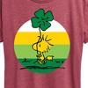 Women's - Peanuts - Woodstock Shamrock Short Sleeve Graphic T-Shirt - 2 of 4