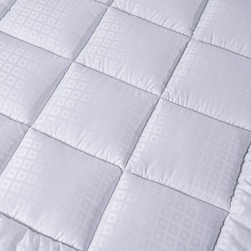 Peace Nest Quilted Fitted Mattress Pad, Elastic Stretches up to 18 Inches Deep, Pillow Top Mattress Cover, 3 of 7