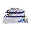 Christian Siriano Garden Bloom King Duvet Cover Set: Embroidered Microfiber, 3-Piece Set with Shams - 4 of 4