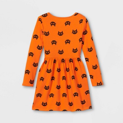 orange frocks