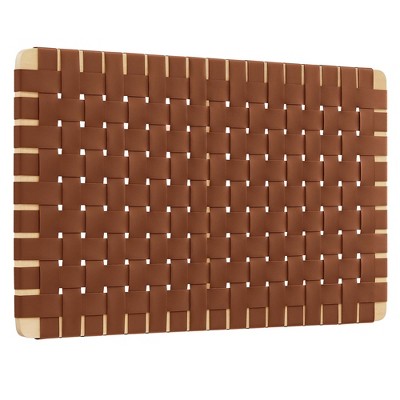 Modway Sparta Weave Wall-Mount Twin Vegan Leather Headboard