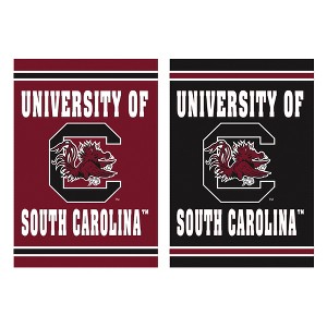 Embossed Suede, University of South Carolina Double Sided Indoor Outdoor Decor 18" x 12.5" - 1 of 1