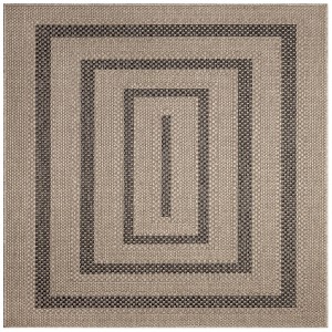 Liora Manne Monaco  Indoor/Outdoor Area Rug  Taupe.. - 1 of 4