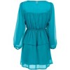 VENUS Womens Sheer Beauty Mini Dress - 4 of 4