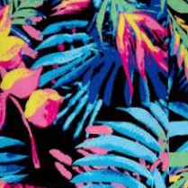 black multi tropicana