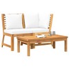 arden Lounge Set  Solid acacia wood  vidaXL - 4 of 4