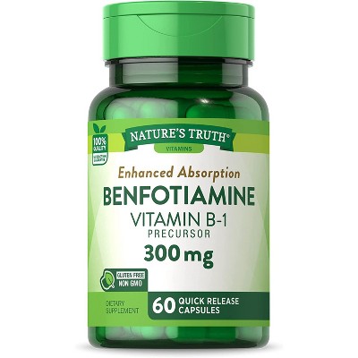 Benfotiamine With Thiamine, 100 Mg, 120 Capsules Life Extension | Lupon ...