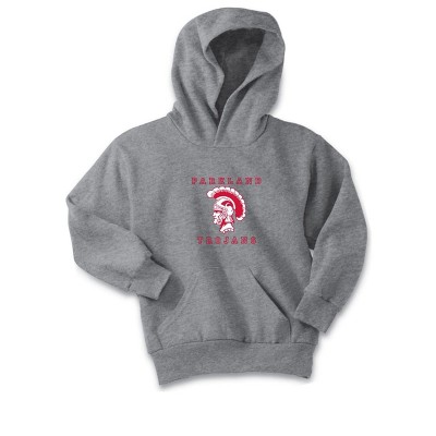 Kids Parkland High School Trojans Name & Graphic Classic Fleece Hoodie ...