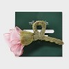 Organza Tulip Claw Hair Clip - Wild Fable™: Floral Pattern, Fashion Accessory, All Hair Types - 2 of 3