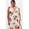 Women's Plus Size Ella Jane Maxi Dress - ivory | CITY CHIC - 4 of 4