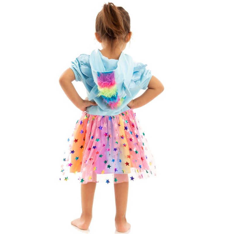 My Little Pony Rainbow Dash Sunny Starscout Baby Girls Cosplay Tulle Dress Infant , 2 of 10