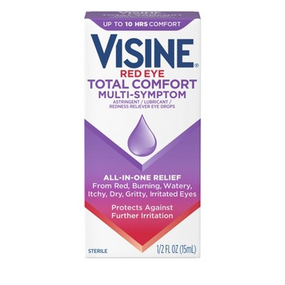 Visine Totality Multi-Symptom Relief Red Eye Drops - 0.5 fl oz