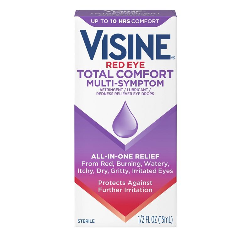 Visine Totality Multi-Symptom Relief Red Eye Drops - 0.5 fl oz, 1 of 9