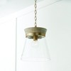 Capital Lighting Finn 1 - Light Pendant in  White Wash/Matte Brass - 4 of 4