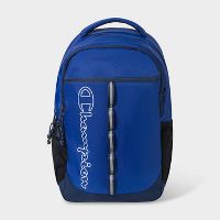 Champion Center Backpack w/ Laptop Sleeve (Blue Combo)