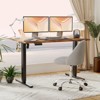 Sweetcrispy 63 Inches Electric Standing Desk with Memory Preset and T - Shaped Metal Bracket - Ergonomic Height Adjustable Desk for Home Office - 4 of 4