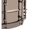 Ludwig Universal Series Black Brass Snare Drum with Black Nickel Die-Cast Hoops 14 x 6.5 in. - 2 of 4