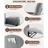 Recliner Chair, PU Leather Recliners Home Seating with Thick Seat Cushion and Backrest - 3 of 4