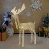 Karl Home 3.6ft Golden Reindeer with Movable Head 100 LED Lights Christmas Decoration - 3 of 3