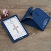Anna-Kaci Silver Tone Crystal Rhinestone Cross Patonce Fashion Necklace with Message Card Envelope Jewelry Gift - 4 of 4
