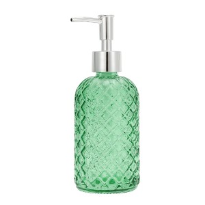 Unique Bargains Cylinder Argyle Soap Dispenser 1 Pc - 1 of 4