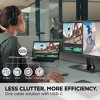 ViewSonic VP2456A 24 Inch 1080p IPS Monitor with Advanced Ergonomics, ColorPro 100% sRGB Rec 709, Pantone Validated, 14-bit 3D LUT, 120Hz, USB, HDMI, - 3 of 4