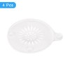 Unique Bargains Round Anti-Slip Bathroom with Suction Cups Drain Protector - 3 of 4