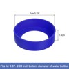 Unique Bargains Silicone Protective Water Bottle Bottom Boot for 70mm 4 Pcs - 2 of 4