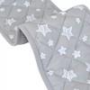 Biloban- 3 Pieces Reversible Crib Rail Covers, Crib Rail Guard, Crib Rail Protectors, Crib Rail Teething Guard, Set of 3, Star - 4 of 4