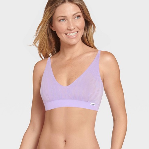 Jockey Generation™ Women's Breathe Pointelle Bralette - Lavender XXL