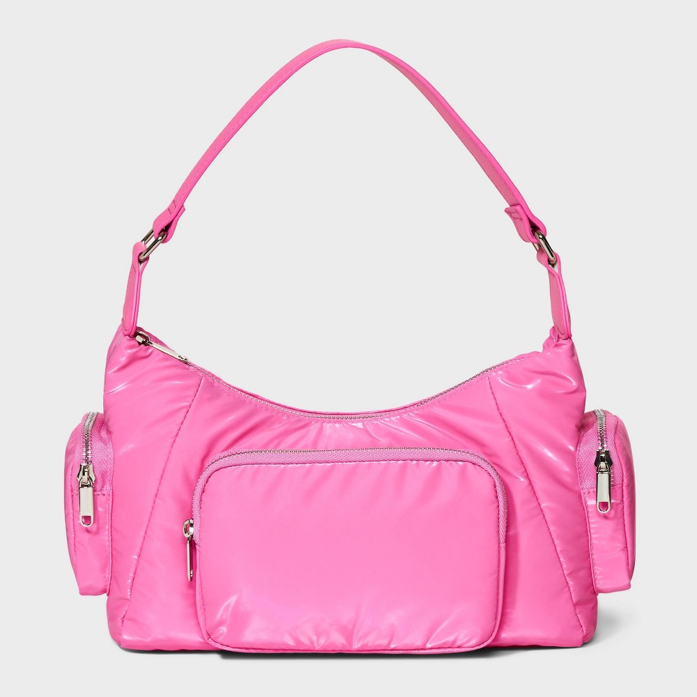 Photos - Travel Accessory Utility Shoulder Handbag - Wild Fable™ Pink