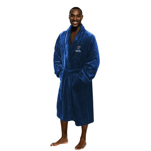 NEW NFL Minnesota Vikings Men's Silk Touch Lounge Robe Bathrobe 26”x47” L/XL