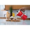 Bellemain 3-Cup Stovetop Espresso Maker – Classic Red Moka Pot for Rich & Authentic Coffee - 3 of 4