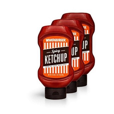 Whataburger Spicy Ketchup - (3 pack/20oz)