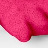 Ghost Shaped Faux Shearling Halloween Throw Pillow Pink - Hyde and EEK! Boutique™: Indoor Novelty Cushion, Polyester Fill - 4 of 4