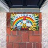 Stupell Industries Welcome Rainbow Gnome Printed Outdoor Door Mat, design by Darlene Seale, 18"x30" - 4 of 4