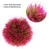Unique Bargains Artificial Grass Ball for Fish Tank Landscape Decoration 3.35x3.74 Inch 1 Pcs - 3 of 4