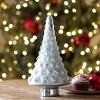 Park Hill Collection Icy Glass Tabletop Fir Tree Large - 2 of 2