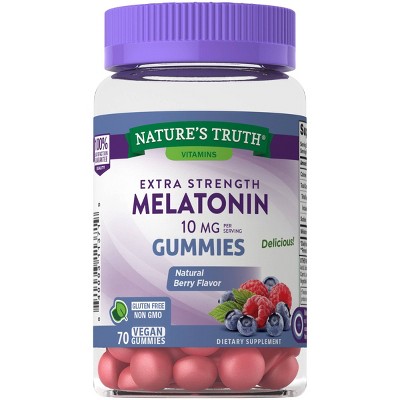 Nature's Truth Melatonin 10mg Gummies - 70ct