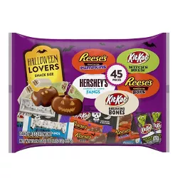 Hershey's Lovers Halloween Snack Size Bag - 23.19oz/45pc