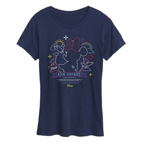 Women's - Disney - Minnie Mouse Short Sleeve Graphic T-Shirt - 1 of 4
